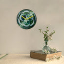 Table/Wall clock 20cm - Silent - Tempered Glass - "Cosmo Table"