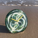 Table/Wall clock 20cm - Silent - Tempered Glass - "Cosmo Table"