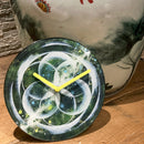 Table/Wall clock 20cm - Silent - Tempered Glass - "Cosmo Table"