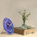 Table/Wall clock 20cm - Silent - Tempered Glass - "Cosmo Table"