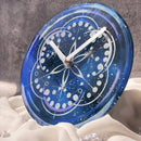 Table/Wall clock 20cm - Silent - Tempered Glass - "Cosmo Table"