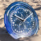 Table/Wall clock 20cm - Silent - Tempered Glass - "Cosmo Table"