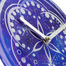 Table/Wall clock 20cm - Silent - Tempered Glass - "Cosmo Table"