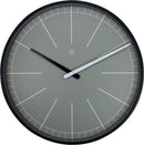 Front Picture 7328GS,Gray,Wall Clock,Step,Plastic,Grey,