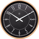 Front Picture 7331,Jason,Wall Clock,Step,Plastic,Rose Gold