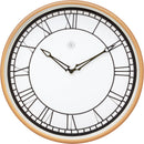 Front Picture 7332,Kyle,Wall Clock,Step,Plastic,Rose Gold