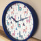 Wall clock -  30 cm - Plastic - 'Alpaca'
