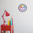 Wall clock -  26 cm - Plastic - 'Sophia'