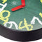 Wall clock 30cm - Silent - Green - Plastic - "Chalkboard"