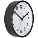 Wall clock 25.5cm - Silent - Plastic - "Robust"