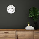 Wall clock 20cm - Silent - Plastic - "Easy Small"