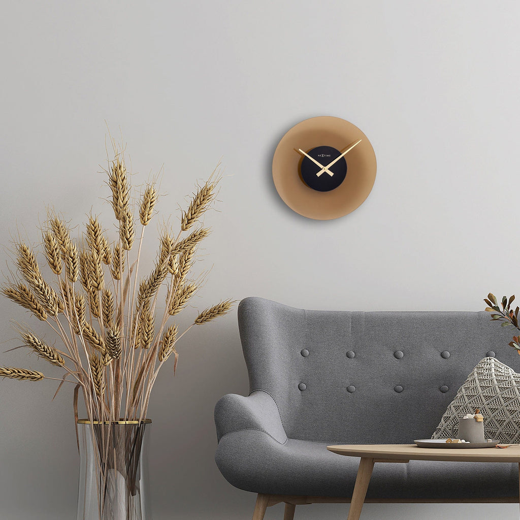 Wall Clock 40cm - Silent - Glass - 