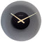 Wall Clock 40cm - Silent - Glass - "Float"