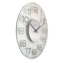 Horloge murale - 30 x 3,5 cm - Verre - 'Classy Round'