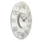 Wall clock - 30 x 3.5 cm - Glass - 'Classy Round'