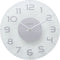 Front Picture 8817TR,Classy Round,Wall clock,Silent,Glass,