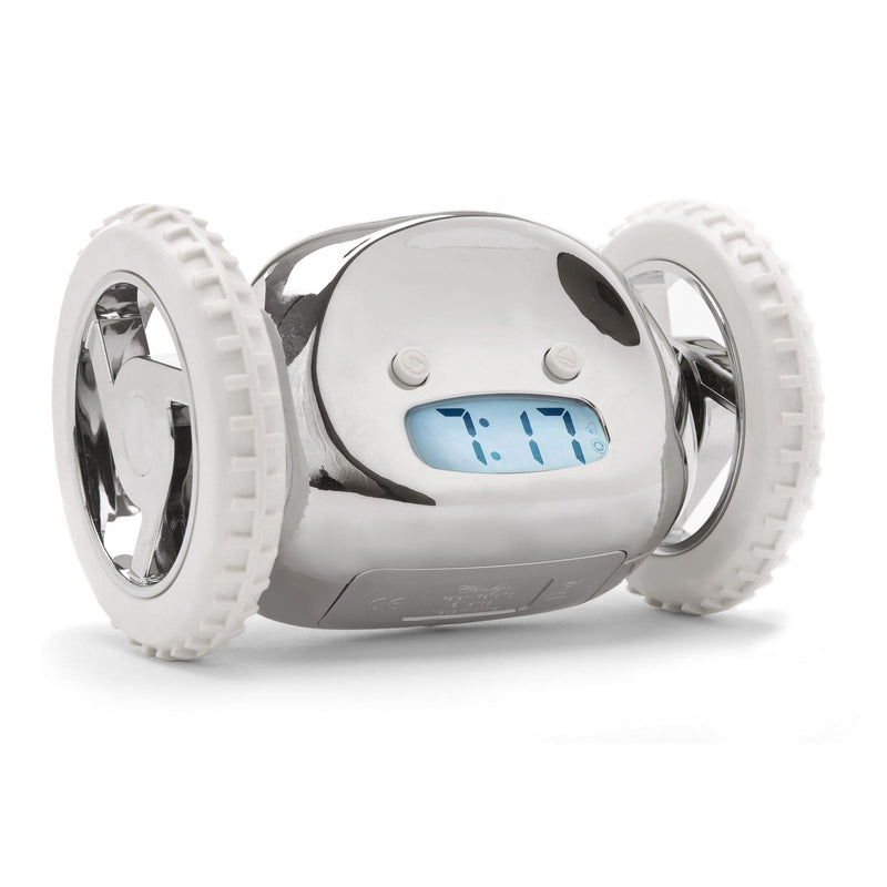 CLOCKY Wekker Digitaal op Wielen Luide Wekker voor Zware Slaper Dwarsliggers voor Dove voor Ouderen Volwassenen Kind Slaapkamer Wegrennen Bewegen Springen Rollen Grappig Cadeau (Wit CLOCKY Wekker Digitaal op Wielen Luide Wekker voor Zware Slaper Dwarsliggers voor Dove voor Ouderen Volwassenen Kind Slaapkamer Wegrennen Bewegen Springen Rollen Grappig Cadeau (Wit