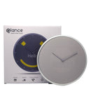 Smart Wall Clock - Glance Clock - Silver Grey