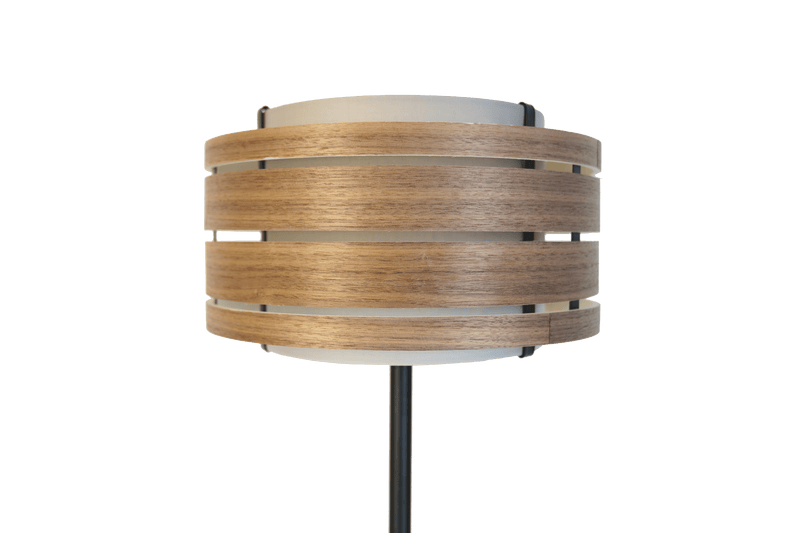 Lamp Shade size: M wood + Fabric